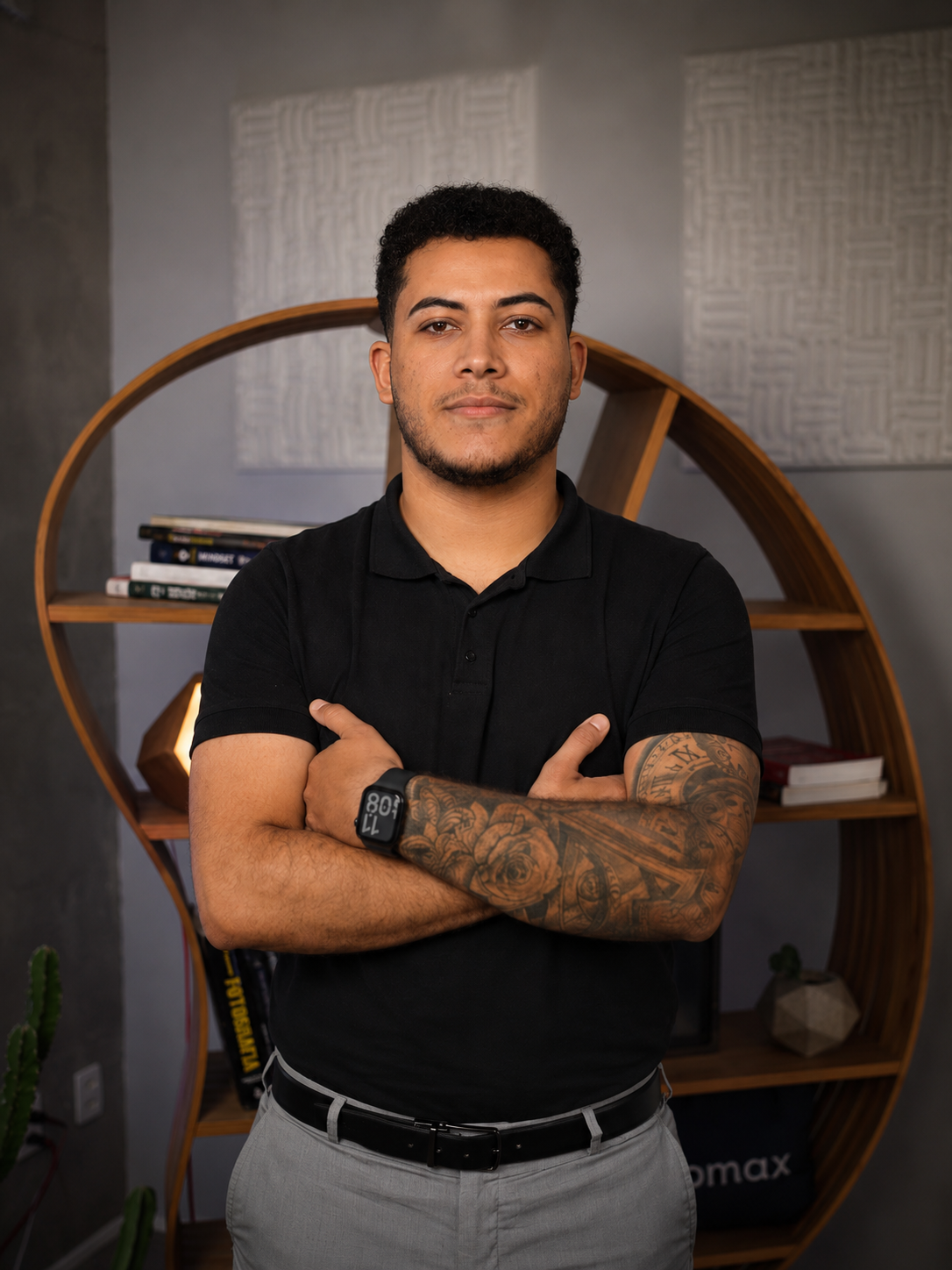 Retrato de André Felipe, especialista em estrutura digital